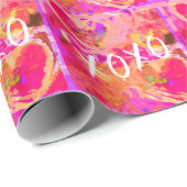 XOXO Valentinhören Geschenkpapier (Rolleneckpunkt)