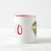 "XOXO"-Valentinstag-Foto Tasse (Zentrum)