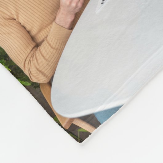 XOXO Valentinstag FotoCollage Fleecedecke (Ecke)