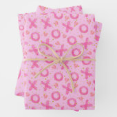 XOXO Valentinstag Geschenkpapier Set (Beispiel)