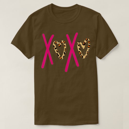 Xoxo, Valentinstag, Kinder, Frauen, Herztag, T-Shirt (Design vorne)