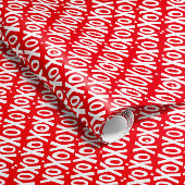 XOXO Valentinstag Packpapier