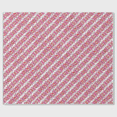 XOXO Valentinstag Packpapier (Flach)