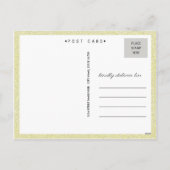 XOXO Valentinstag Postkarte (Rückseite)