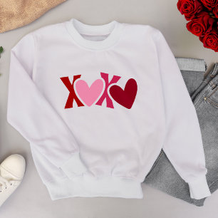 "XOXO"-Valentinstag Sweatshirt