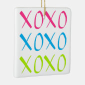 XOXO Verzierung Keramikornament (Rechts)