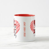 XOXO Vibes nur Valentine Tasse (Zentrum)
