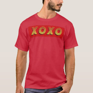 XOXO Vintager Retro-Text T-Shirt