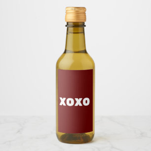 Xoxo Weinetikett