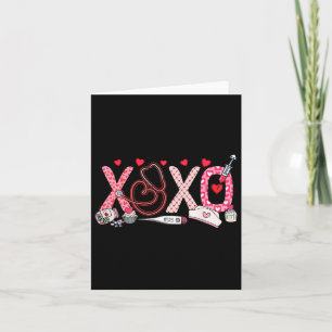 Xoxo Xo Xo Krankenschwester Valentinstag Männer Fr Karte