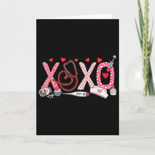 Xoxo Xo Xo Krankenschwester Valentinstag Männer Fr Karte
