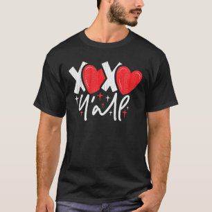 XOXO Yall V-Day Valentinstag 14. Februar Roma T-Shirt