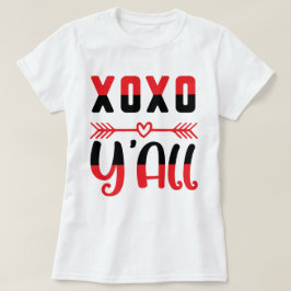 XOXO Y'all Valentine's Women T-Shirt