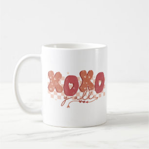 XOXO Y'all Valentinstag Kaffeetasse
