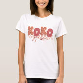 XOXO Y'all Valentinstag T-Shirt (Vorderseite)