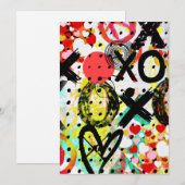 XOXOXOXOXO-Sammlung Feiertagskarte (Vorne/Hinten)