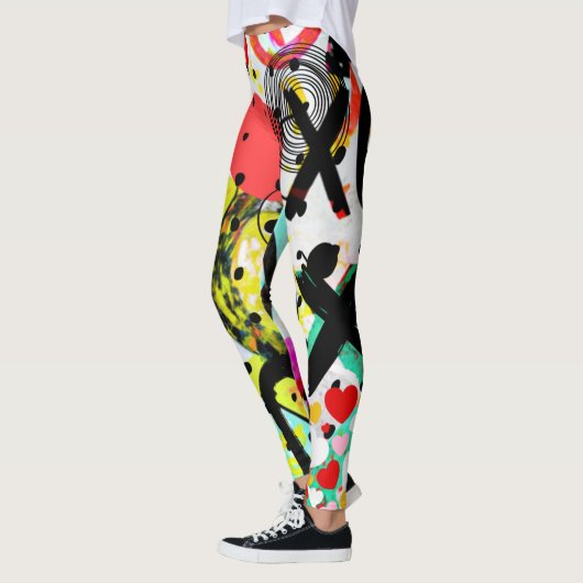 XOXOXOXOXO-Sammlung Leggings (Links)