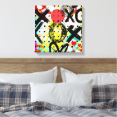 XOXOXOXOXO-Sammlung Leinwanddruck (Insitu (Schlafzimmer))