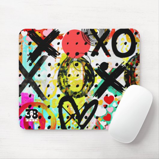 XOXOXOXOXO-Sammlung Mousepad (Mit Mouse)