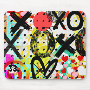 XOXOXOXOXO-Sammlung Mousepad