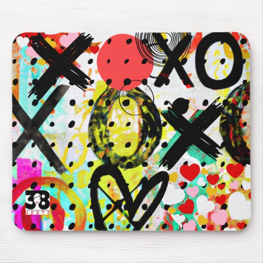 XOXOXOXOXO-Sammlung Mousepad (Vorne)