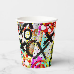 XOXOXOXOXO-Sammlung Pappbecher