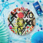 XOXOXOXOXO-Sammlung Pappteller (Party)