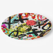 XOXOXOXOXO-Sammlung Pappteller (Schrägansicht)