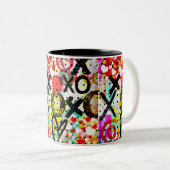 XOXOXOXOXO-Sammlung Zweifarbige Tasse (VorderseiteRechts)