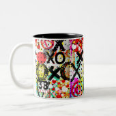 XOXOXOXOXO-Sammlung Zweifarbige Tasse (Links)