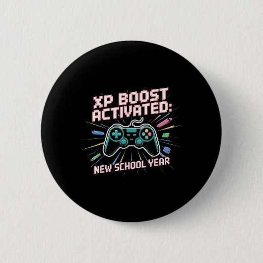 Xp-Boost, Neues Schuljahr, Zurück zur Schule, Gen  Button (Vorderseite)