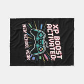 Xp Boost, New School Year, Back To School, Gen Z A Fleecedecke (Vorderseite (Horizontal))