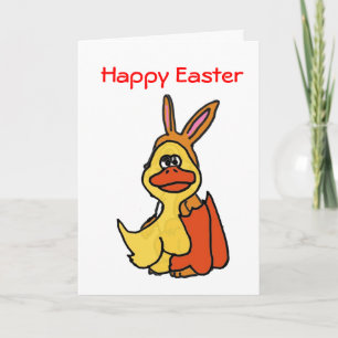 XP - Happy Oaster Duck-Bunny Card Feiertagskarte