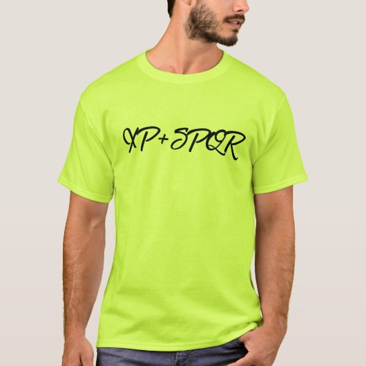 XP+SPQR Camisia T-Shirt (Vorderseite)