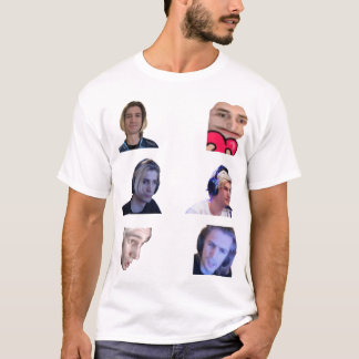 xQC Emotes Pack T-Shirt