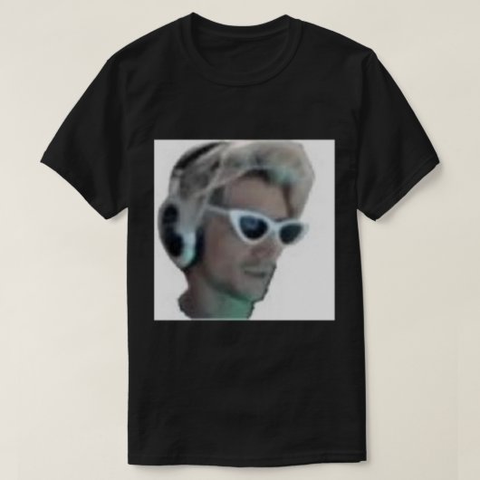 xqcBased Sigma Male xQcOW Twitch Streamer Emote T-Shirt (Design vorne)