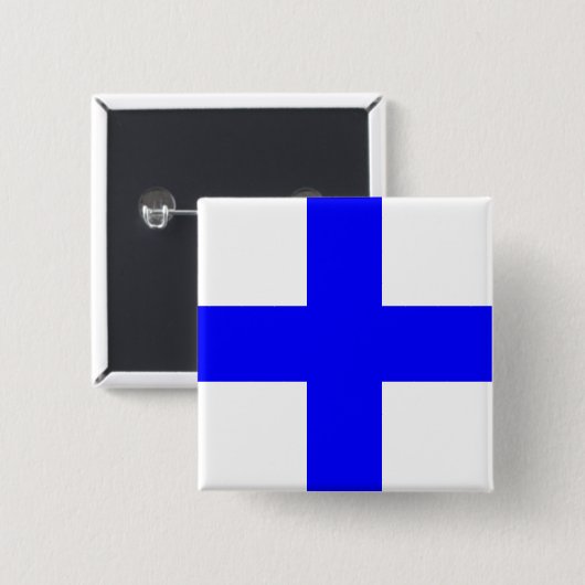 XRAY BLUE CROSS BUTTON (Vorne & Hinten)