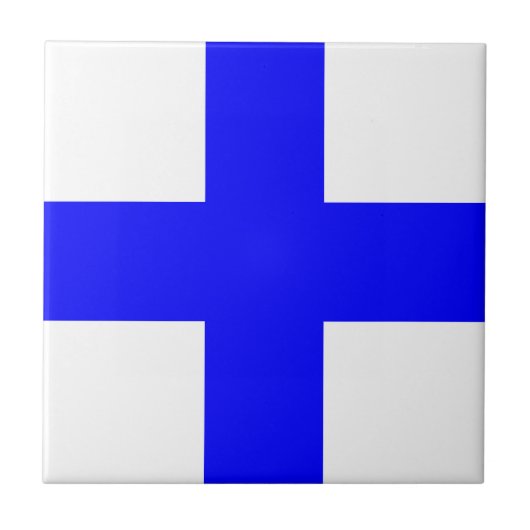 XRAY BLUE CROSS FLIESE (Vorderseite)