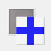 XRAY BLUE CROSS MAGNET (Vorderseite/Rückseite)