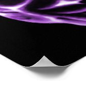 XRAY BRAIN SIDE VIEW LILA POSTER (Ecke)
