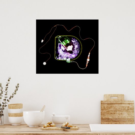 XRAY DISCMAN POSTER (Küche)