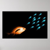 XRAY FISH CHASE BLACK ORIGINAL POSTER (Vorne)