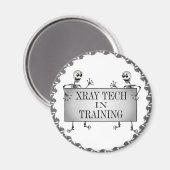 Xray in der Ausbildung Magnet (Vorderseite/Rückseite)