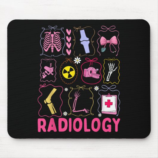 Xray Krass Tech Radiology Healthcare Appreciency T Mousepad (Vorne)
