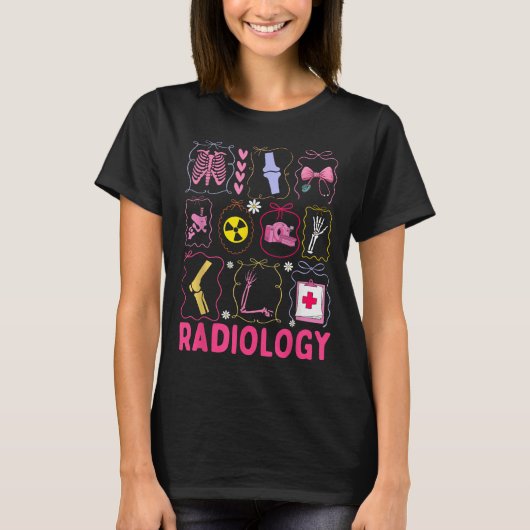 Xray Krass Tech Radiology Healthcare Appreciency T T-Shirt (Vorderseite)