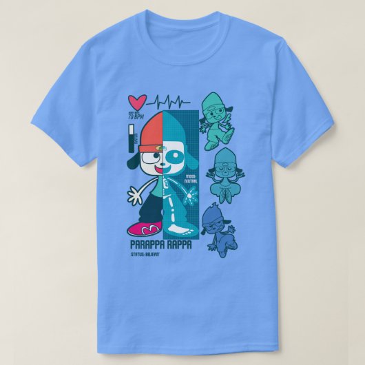 XRay parappa T-Shirt (Design vorne)