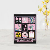 Xray Rad Tech Radiology Healthcare Appreciation Te Karte (Gelbe Blume)
