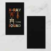 Xray Skeleton Knochen Radiologe Funny Radiology Visitenkarte (Vorne/Hinten)