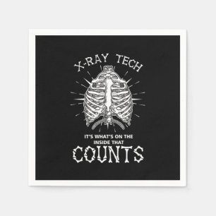 XRay Skeleton Skeletal System Radiologe Krass Tech Serviette