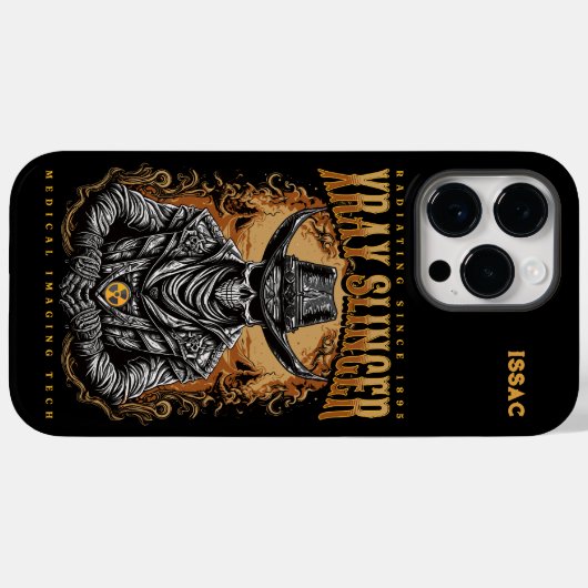 XRay Slinger Skeleton Cowboy Case-Mate iPhone Hülle (Rückseite (Horizontal))
